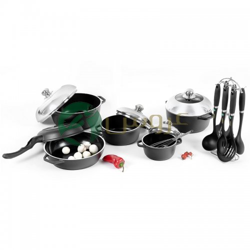 Products1460363962 سرویس قابلمه18پارچه چدن گرانیت عروس