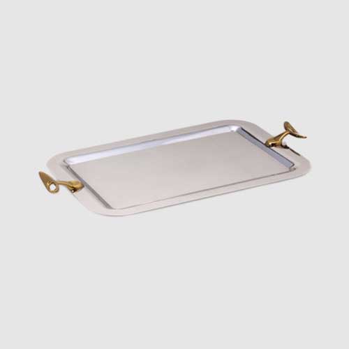 33 سینی کوچک قایقی طلایی یونیک UN-3859
