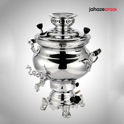 6 سماور 12 لیتری ساده ونوش مدل نادیا با ترموکوپل