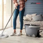 ست سطل و زمین شوی چرخشی همارا مدل 7071