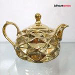 سماور گازی ماهنگار مدل توپی مشکی ترکدار