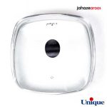 تابه گریل چدنی یونیک مربع درب دار UN-6009