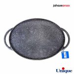 تابه گریل چدنی یونیک بیضی UN-6019