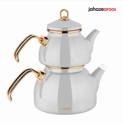 t ست کتری و قوری لعابی نوا neva