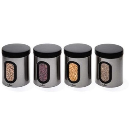 بانکه استیل یونیک ظرفیت یک لیتر پنجره دار کد 5970