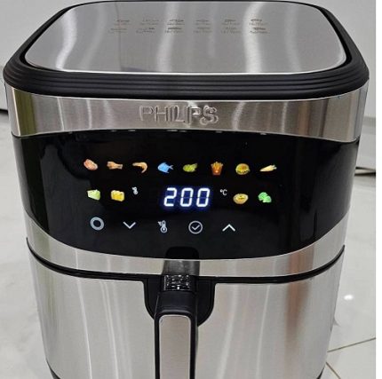 سرخکن بدون روغن 14لیتر دوالمنت فیلیپس- توان 2400 وات - حک شده - مدل 2025